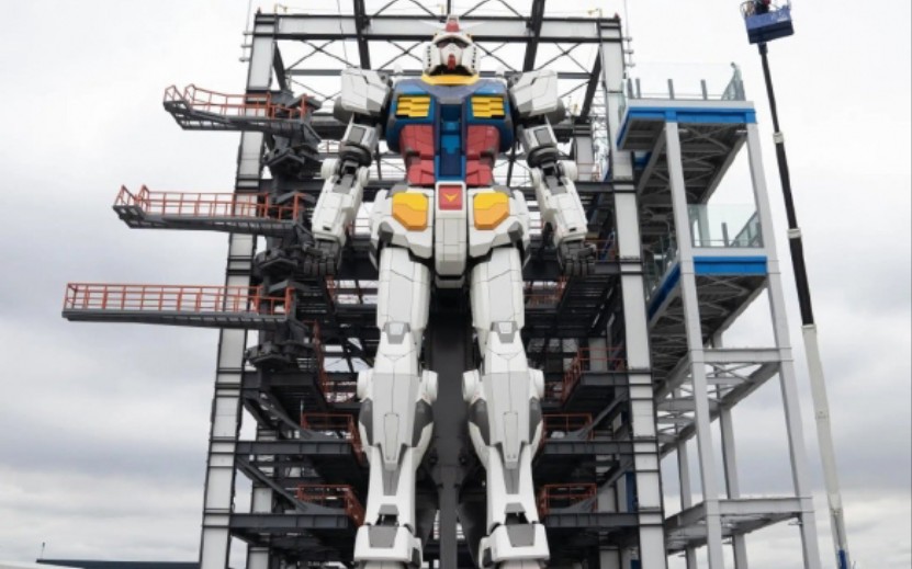【高达】日本横滨1:1可动高达上头了!