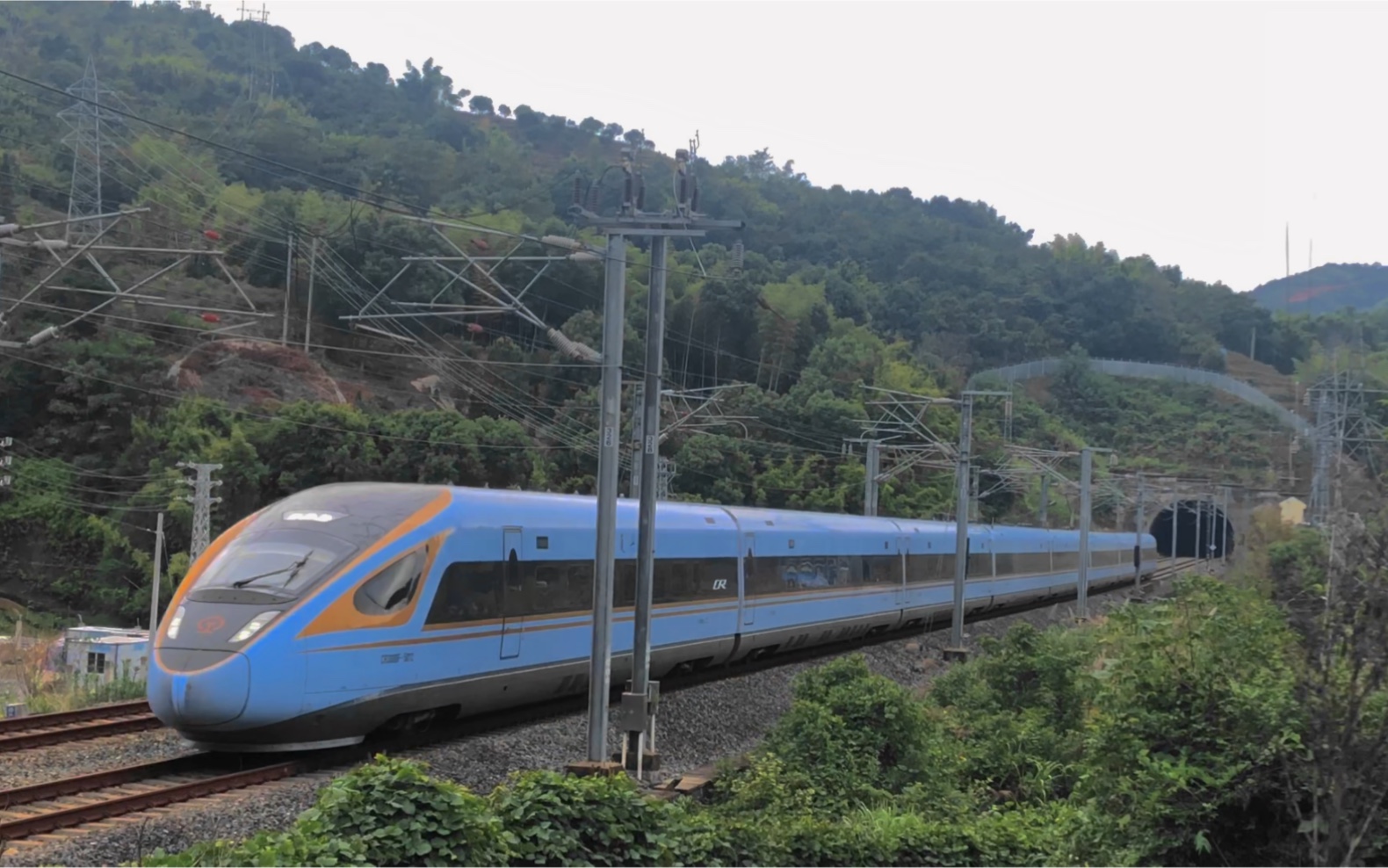 d3136(赣州——南京南)车型:cr300bf 担当:上局南京段_哔哩哔哩_bili