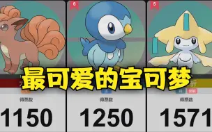 Download Video: 【Pokémon】万人票选『最可爱的宝可梦』