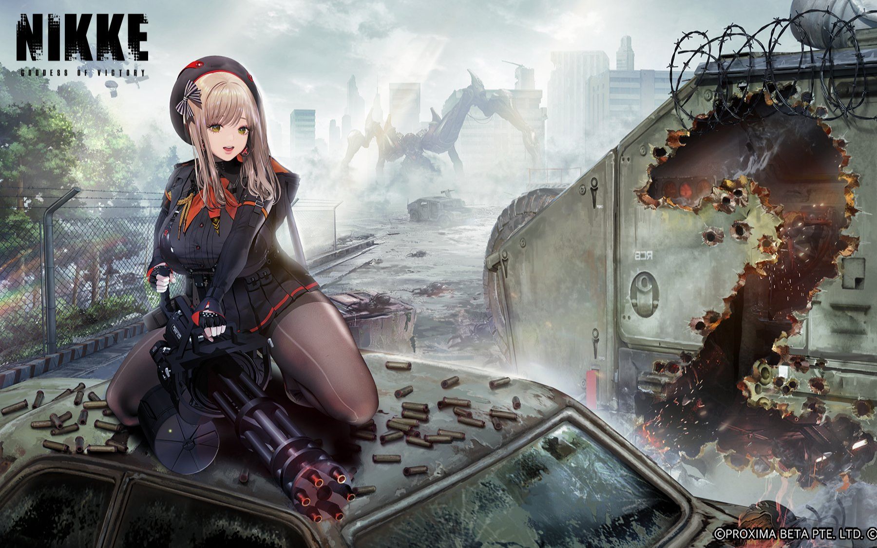 nikke胜利女神 六种武器展示