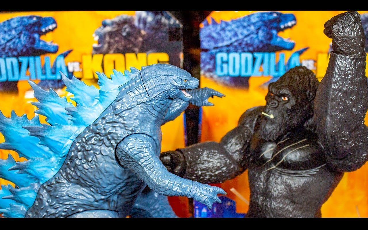 [图](搬运) 玩具速评 - Playmates彩星 哥斯拉大战金刚 (Godzilla vs Kong)