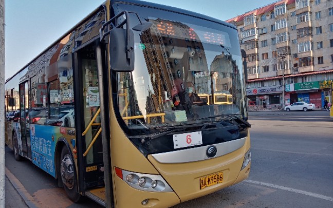 【哈尔滨公交】哈尔滨公交6路pov(哈东站→哈站北广场)