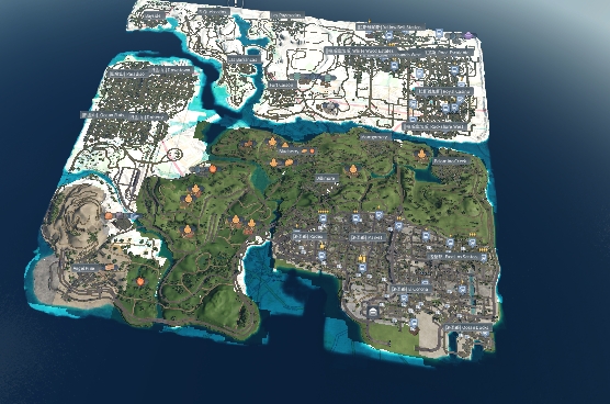 【狂热运输2】当gta sa的地图出现在狂热里面时