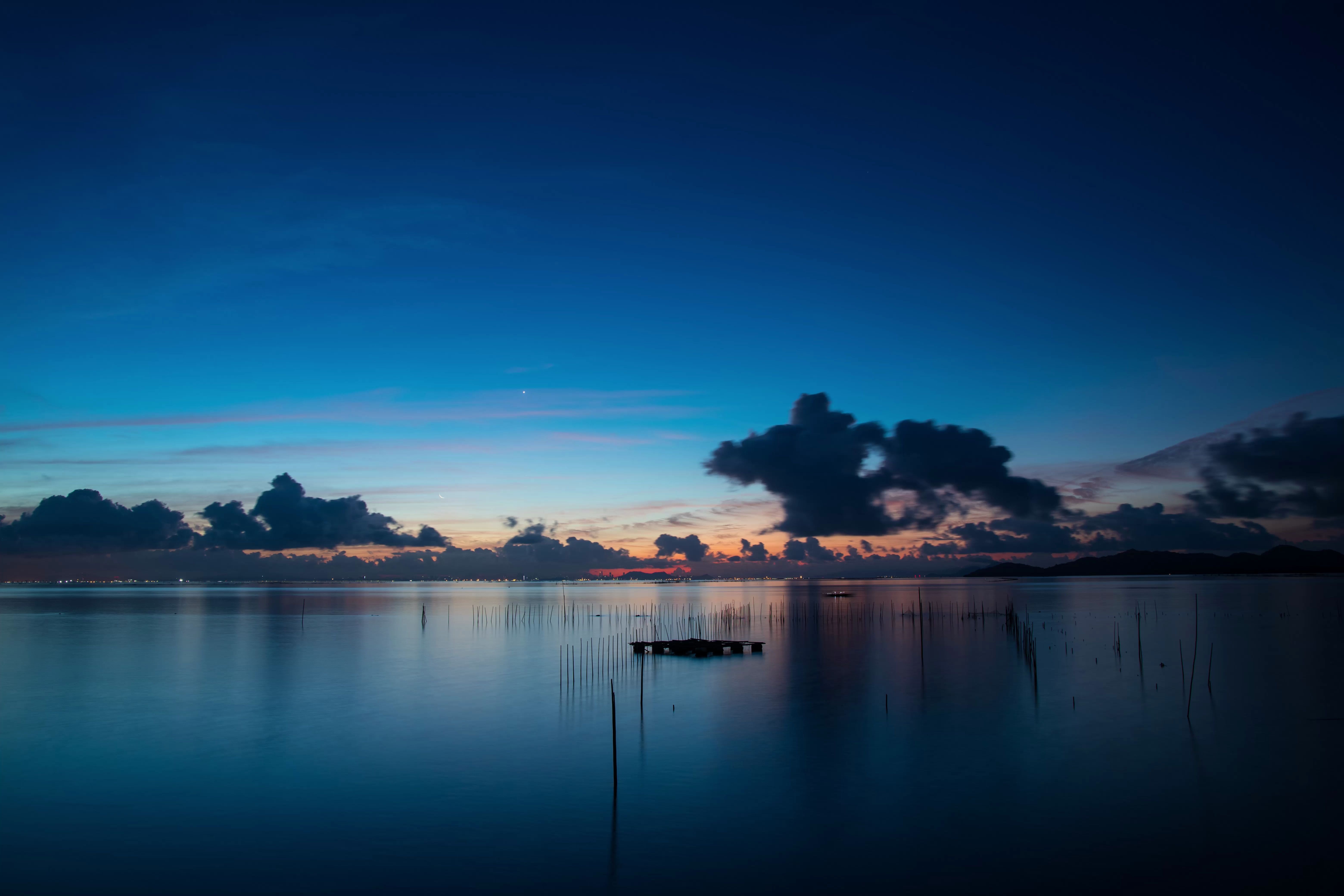 终于不再枉费四点起床的热诚,中山南朗崖口日出