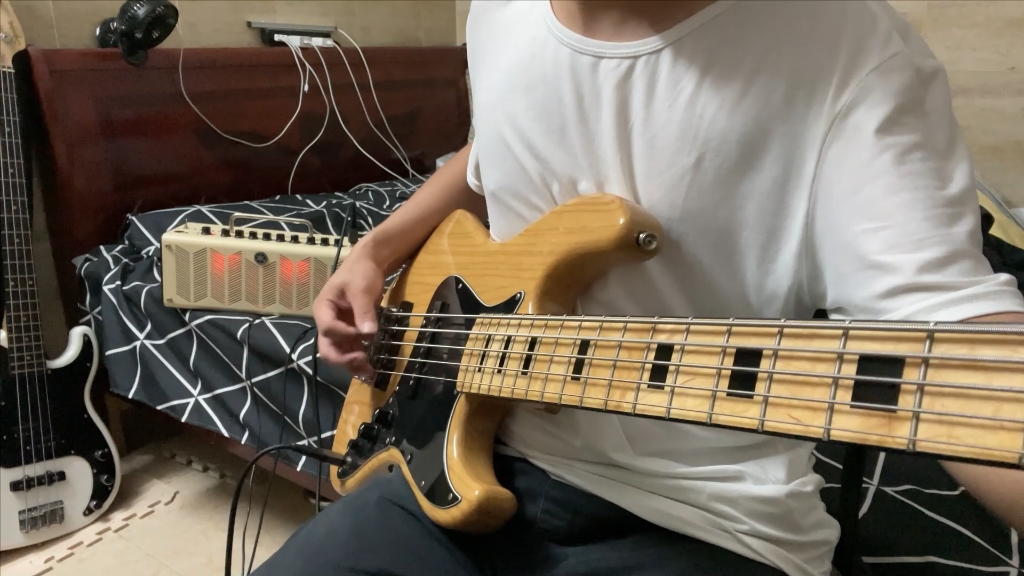 [图]Boulevard of Broken Dreams（梦碎大道）Bass cover -Green day 雅马哈THR10 内录