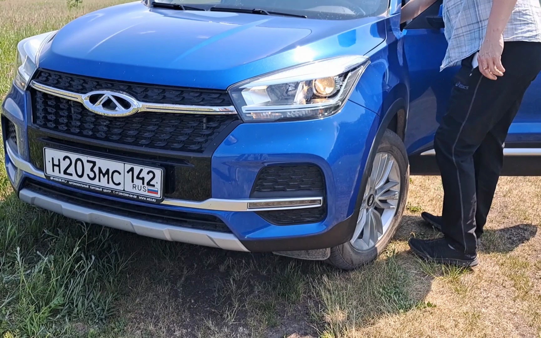 俄罗斯大侄子家第一次买中国车-奇瑞瑞虎4 chery tiggo 4