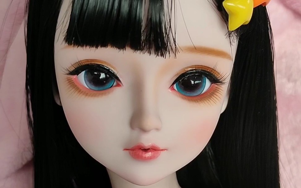 叶罗丽娃娃改妆手绘头