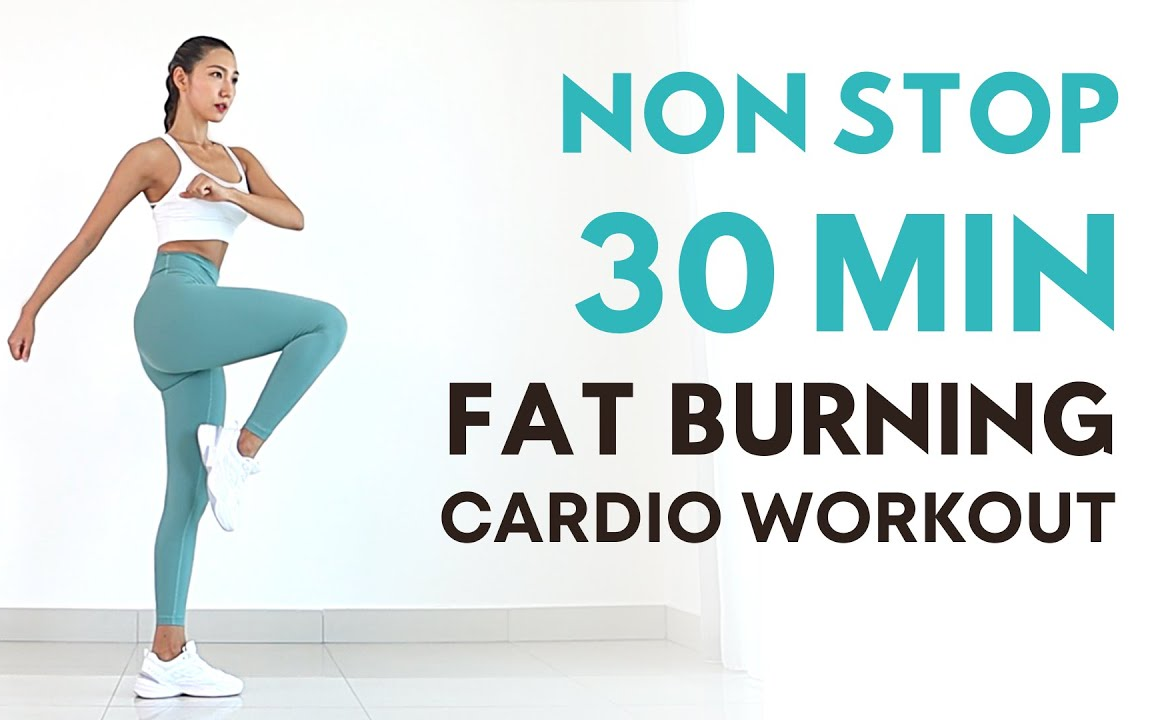 【mizi-30分钟全身脂肪燃烧训练78不间断有氧运动】