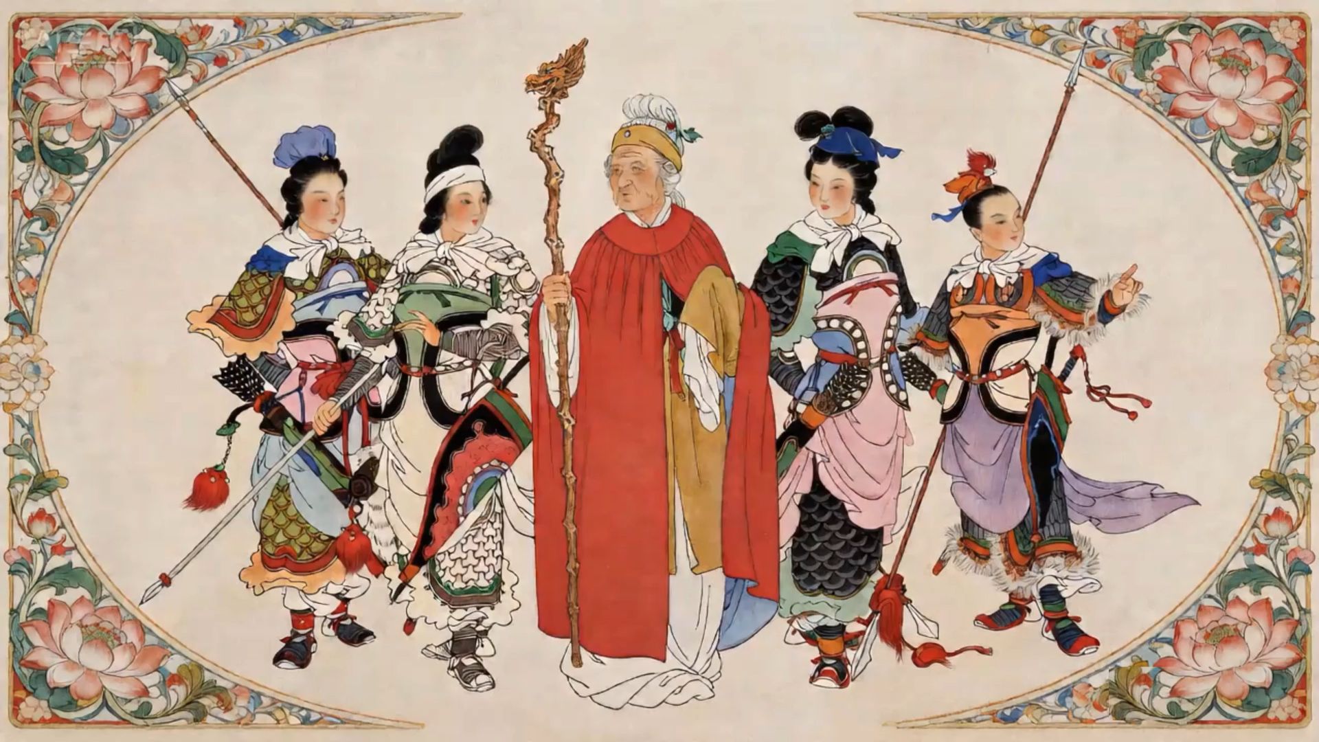 AI连环画动画《杨门女将》 会动的小人书