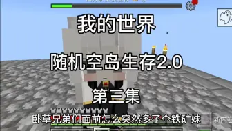 我的世界：随机空岛生存 第三集 空岛来了位新嘉宾……