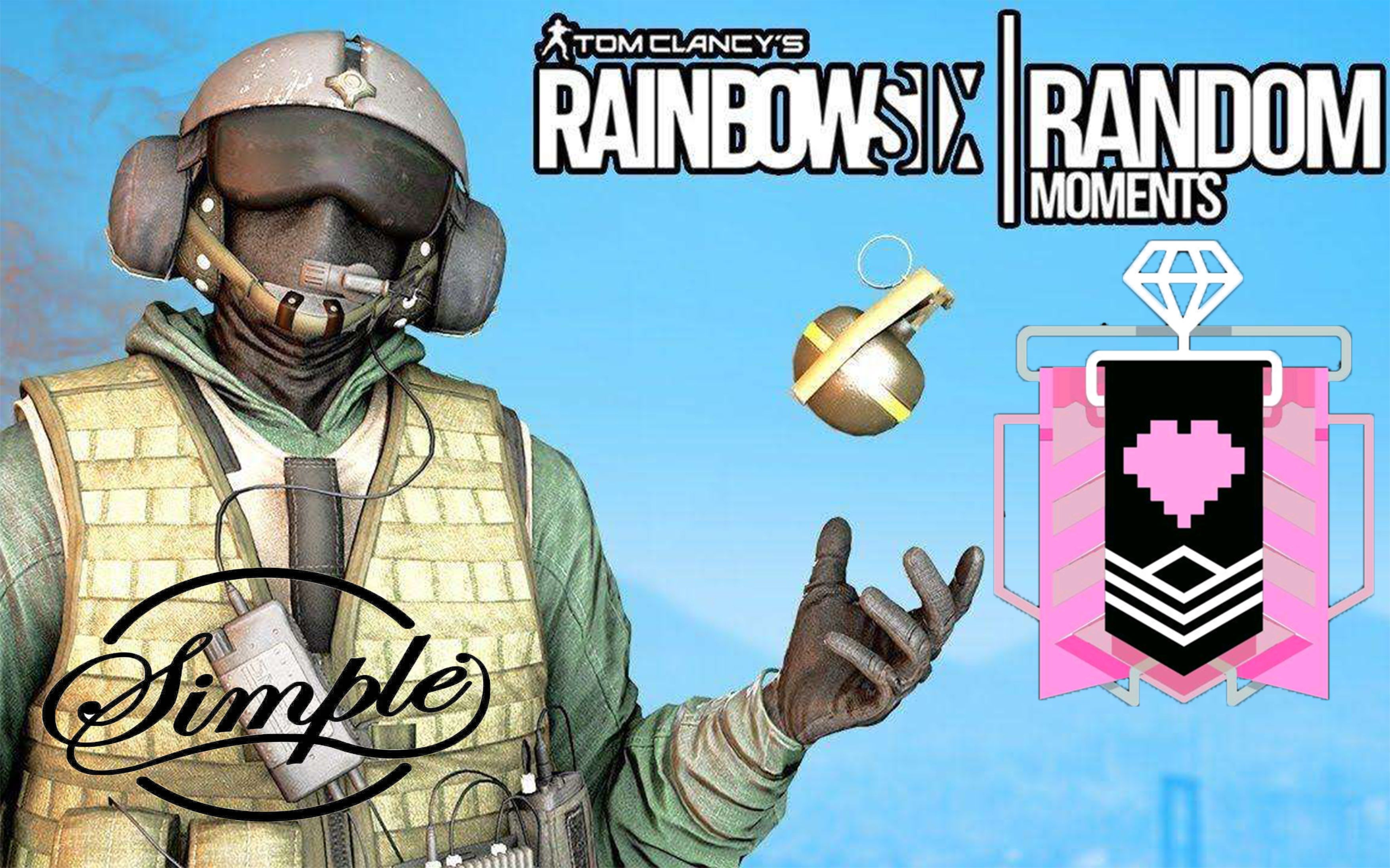 彩虹六号围攻耶格教学14杀1死的暴力耶格彩虹六号小队出发