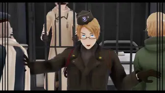 Download Video: 【APH/MMD】Masked_bitcH【米・露・加】