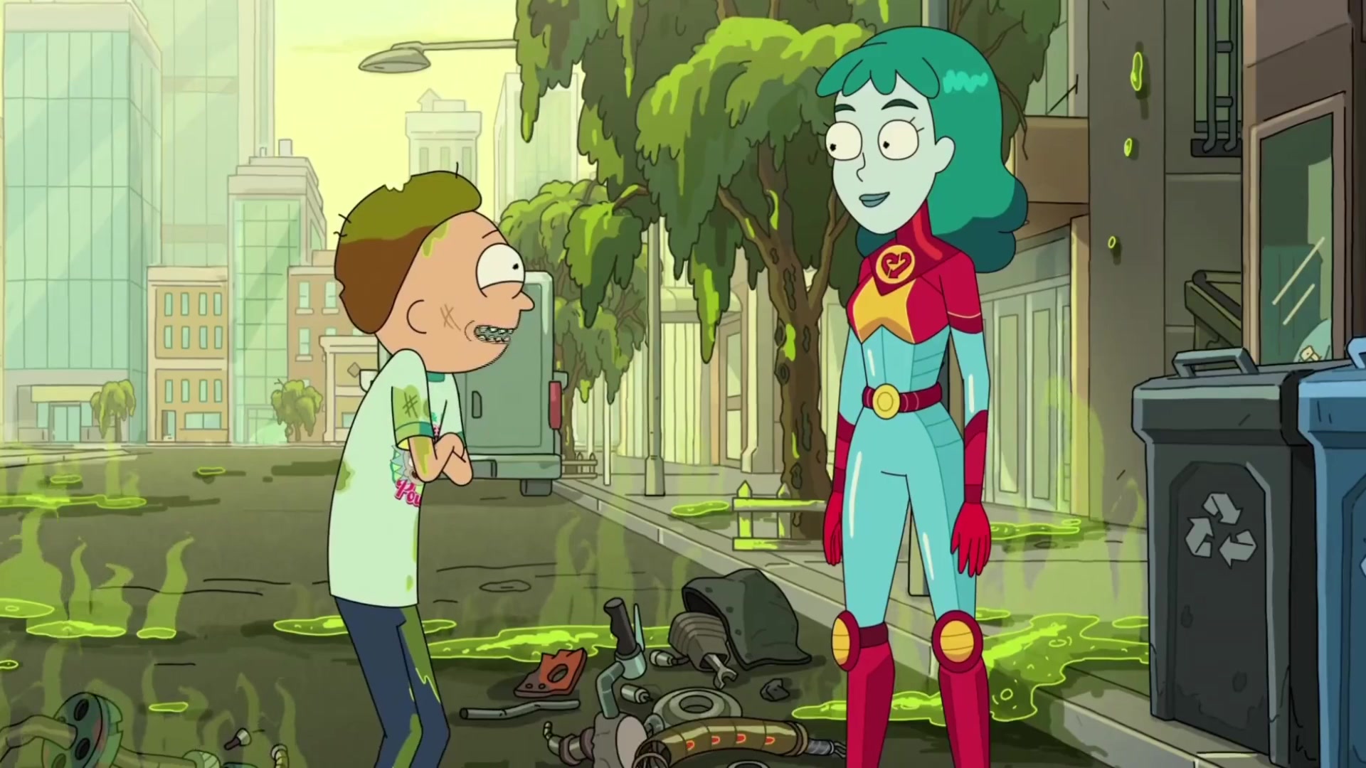 莫蒂与环保女神的爱情故事