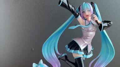 镜叔】初音韶华~VOCALOID 初音未来1/7手办Myethos~开箱评测_哔哩