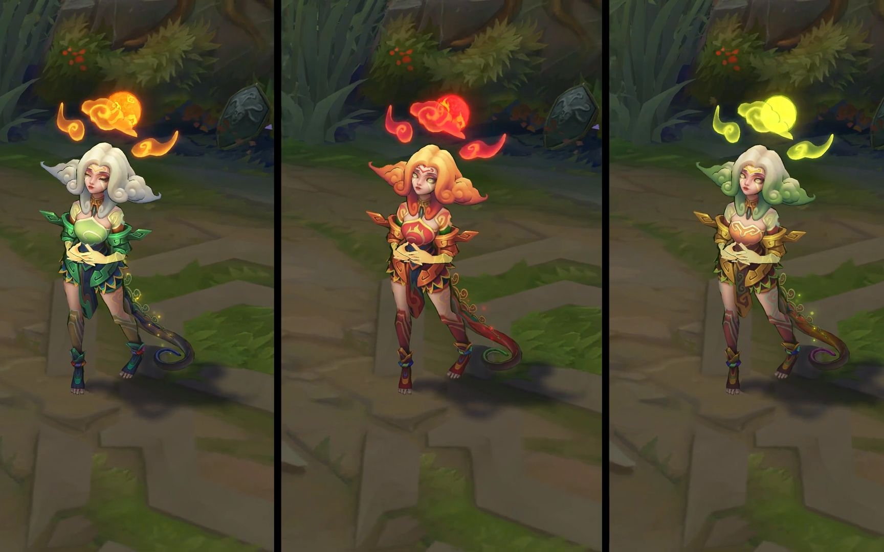 英雄联盟 lol 皮肤 山海绘卷-妮蔻 技能动画特效