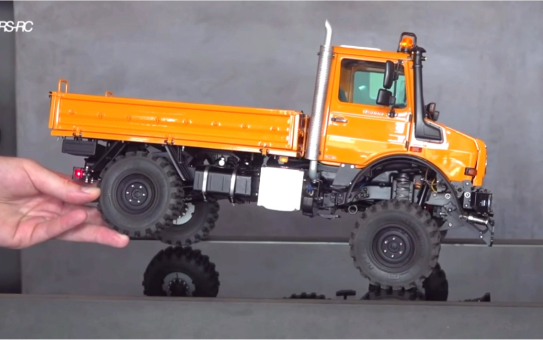 价值6万元的遥控车模德国scaleart unimog乌尼莫克 全比例仿真金属