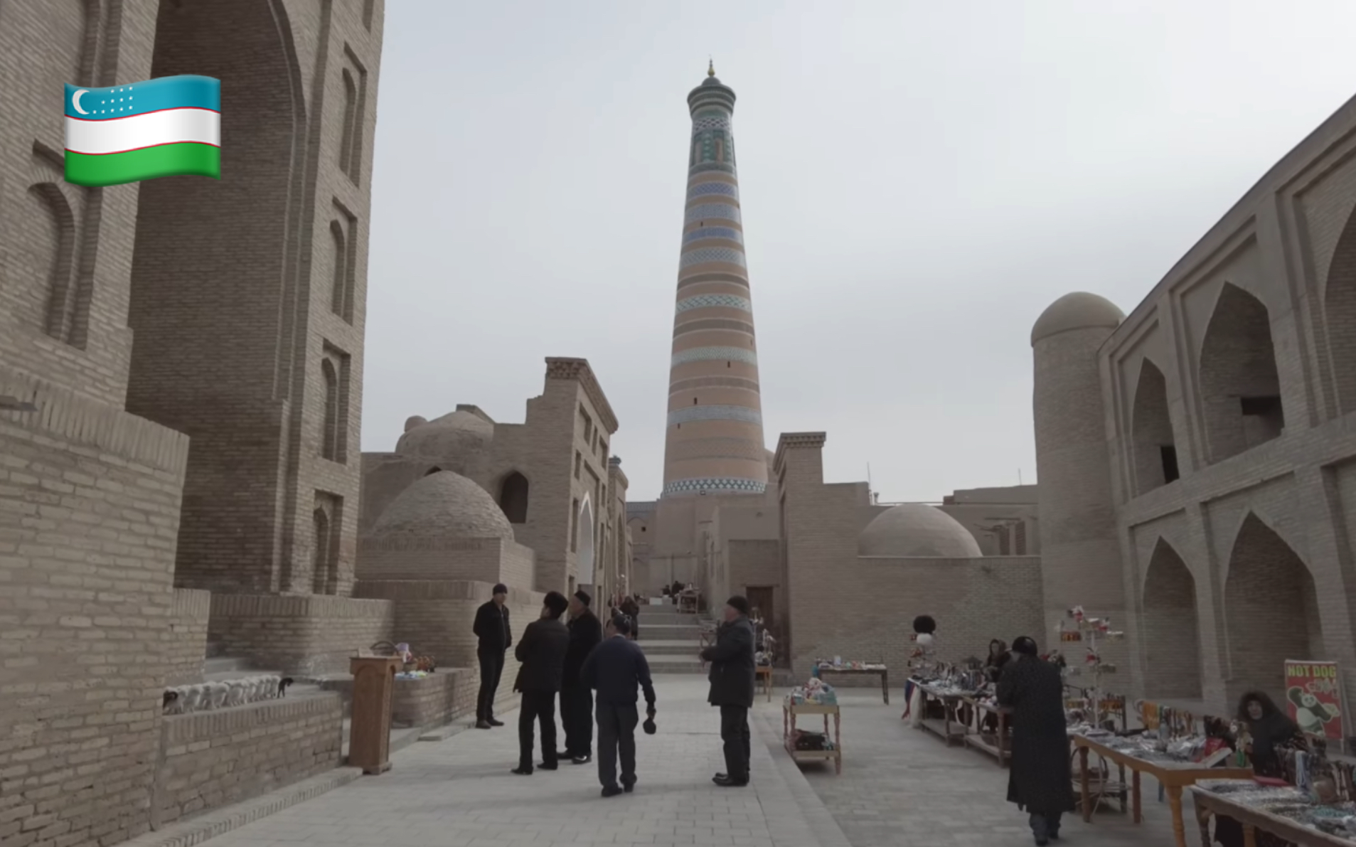 【超清】漫步游乌兹别克斯坦希瓦古城(Khiva)|世界遗产沙漠古城哔哩哔哩bilibili