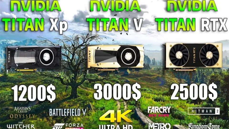 Titan xp vs 2025 titan v