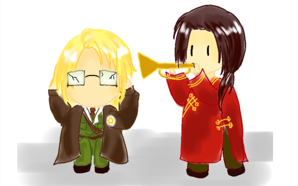 【aph】老王和二肥的 社会主义好