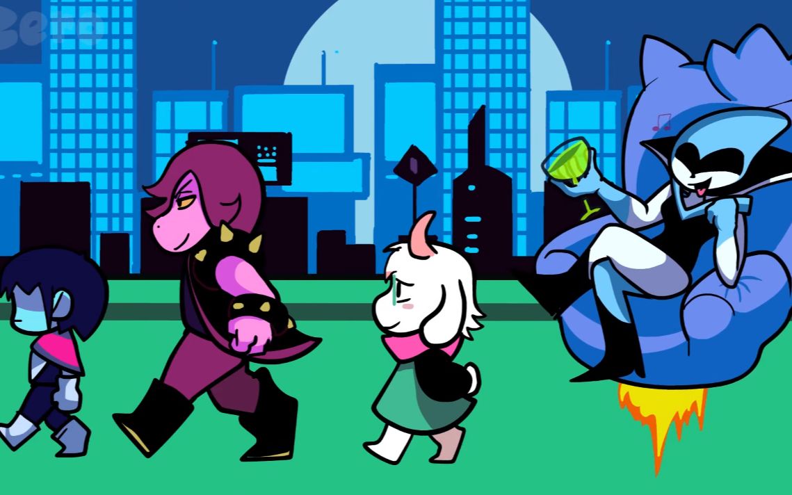 deltarune动画迫真音游