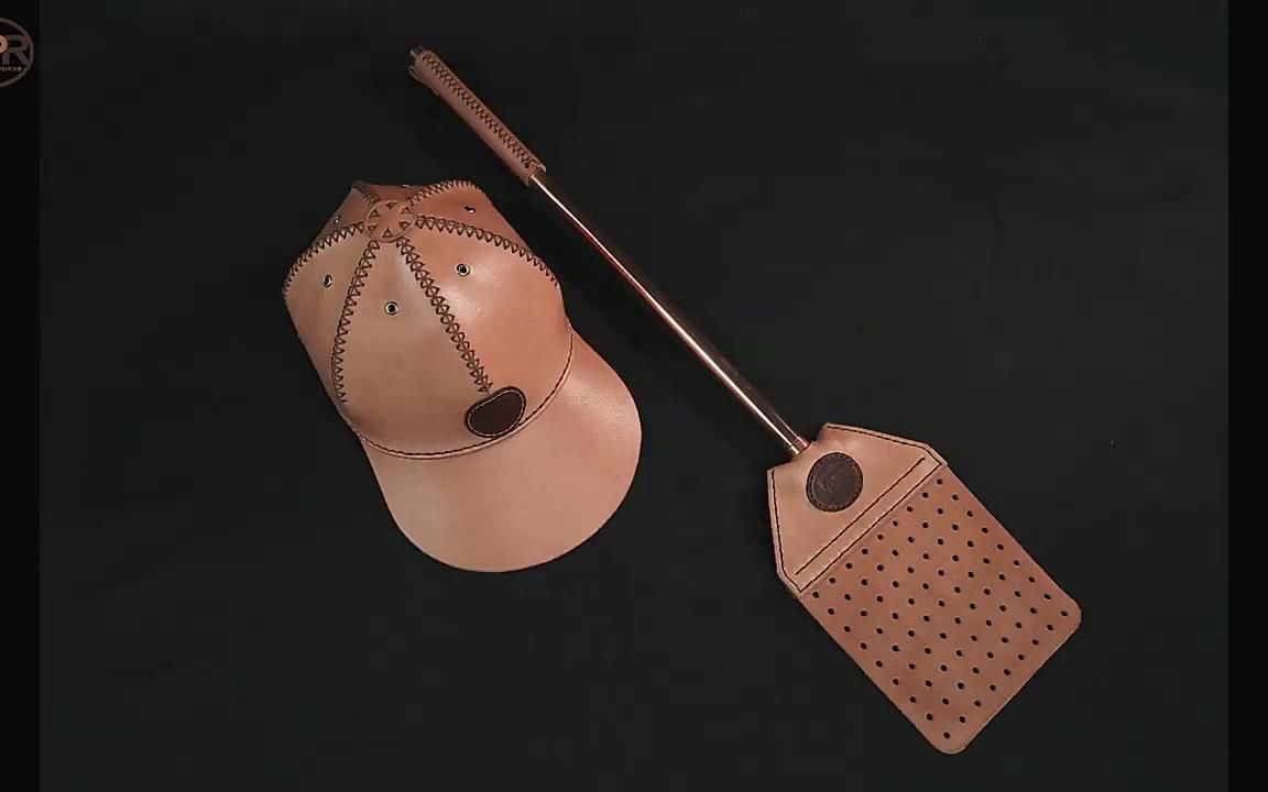 【手工皮具】皮革苍蝇拍版型图纸_哔哩哔哩 (゜-゜)つロ 干杯~-bili