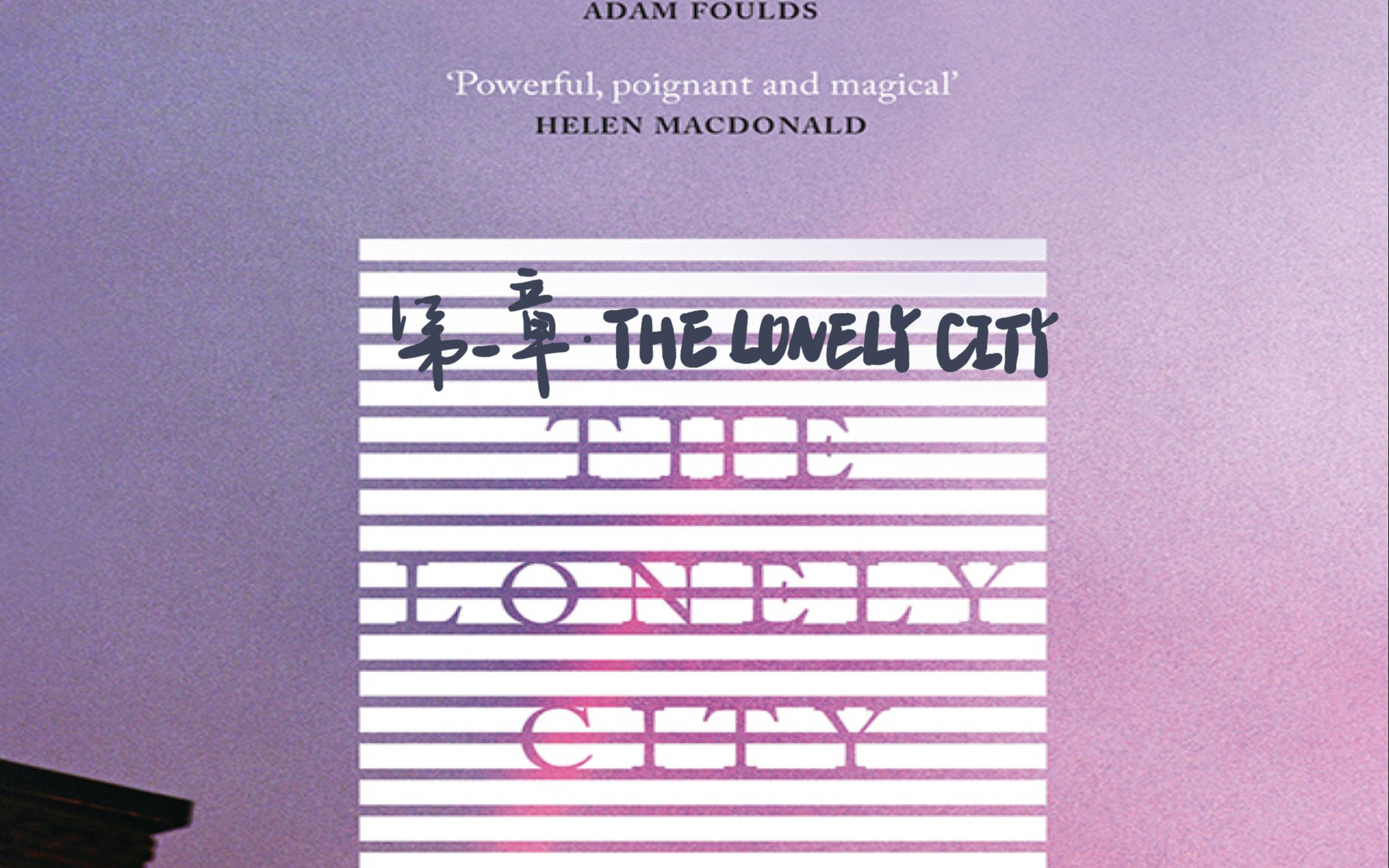 [图]【读1本书】《The Lonely City》|The Lonely City|1 of 8|古典gang