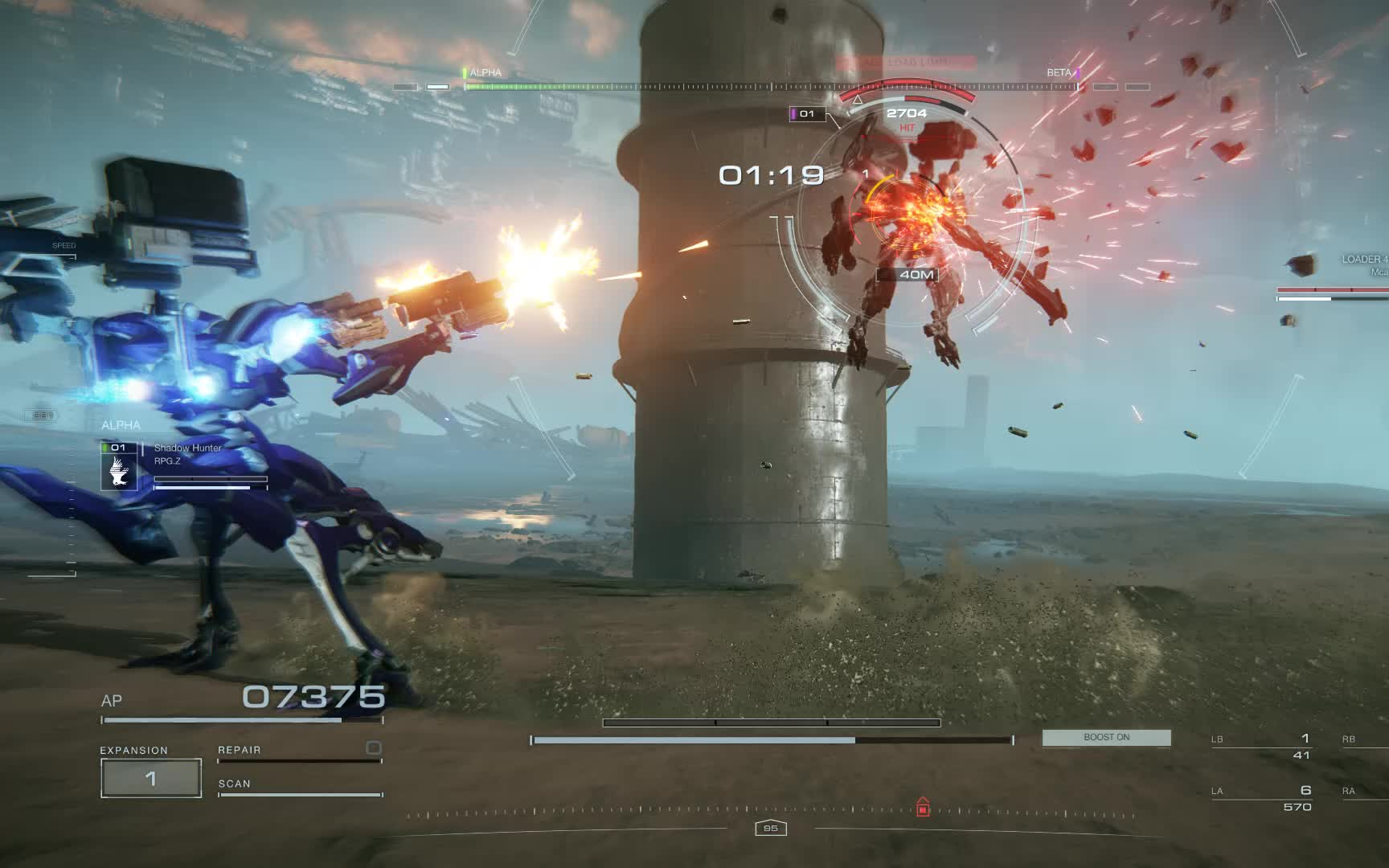 【装甲核心6 pvp】你的武器很强力,但我的速度更胜一筹!