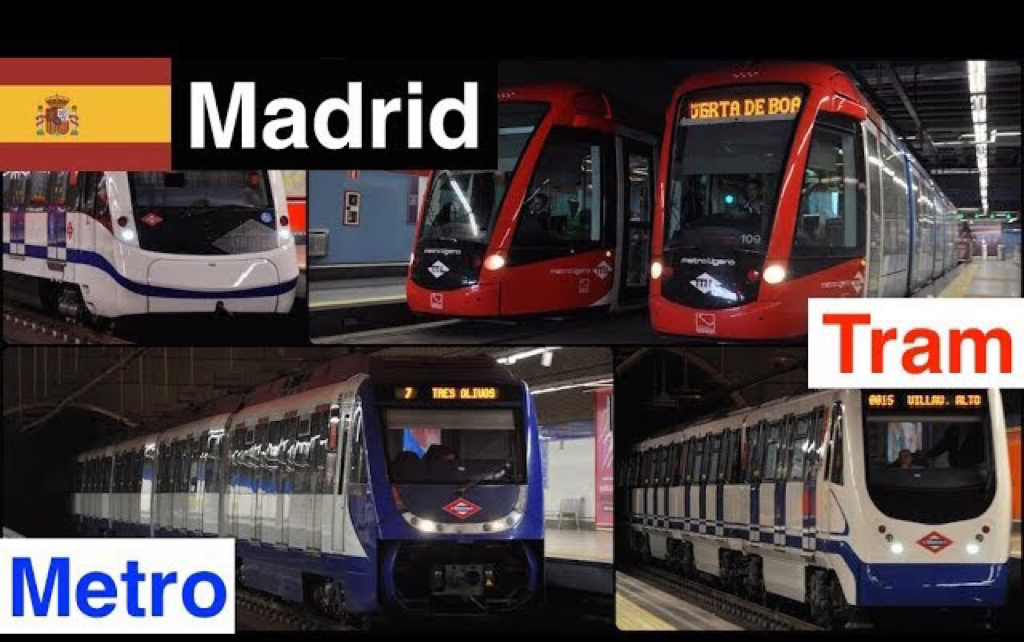 [图]【马德里地铁合集！！】Trains in Madrid (Metro, Tram)