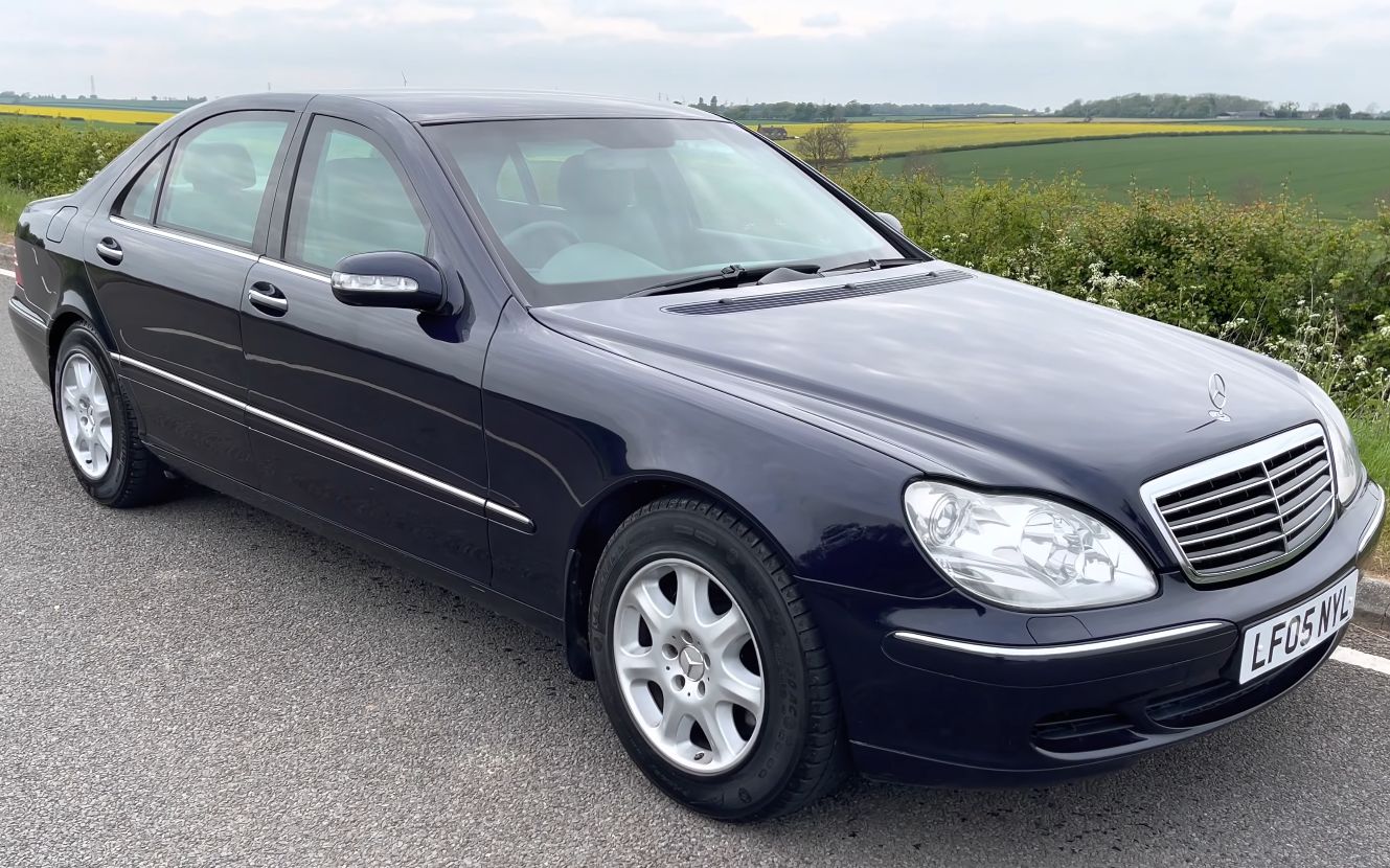 奔驰w220s级s500guard防弹车英国二手车