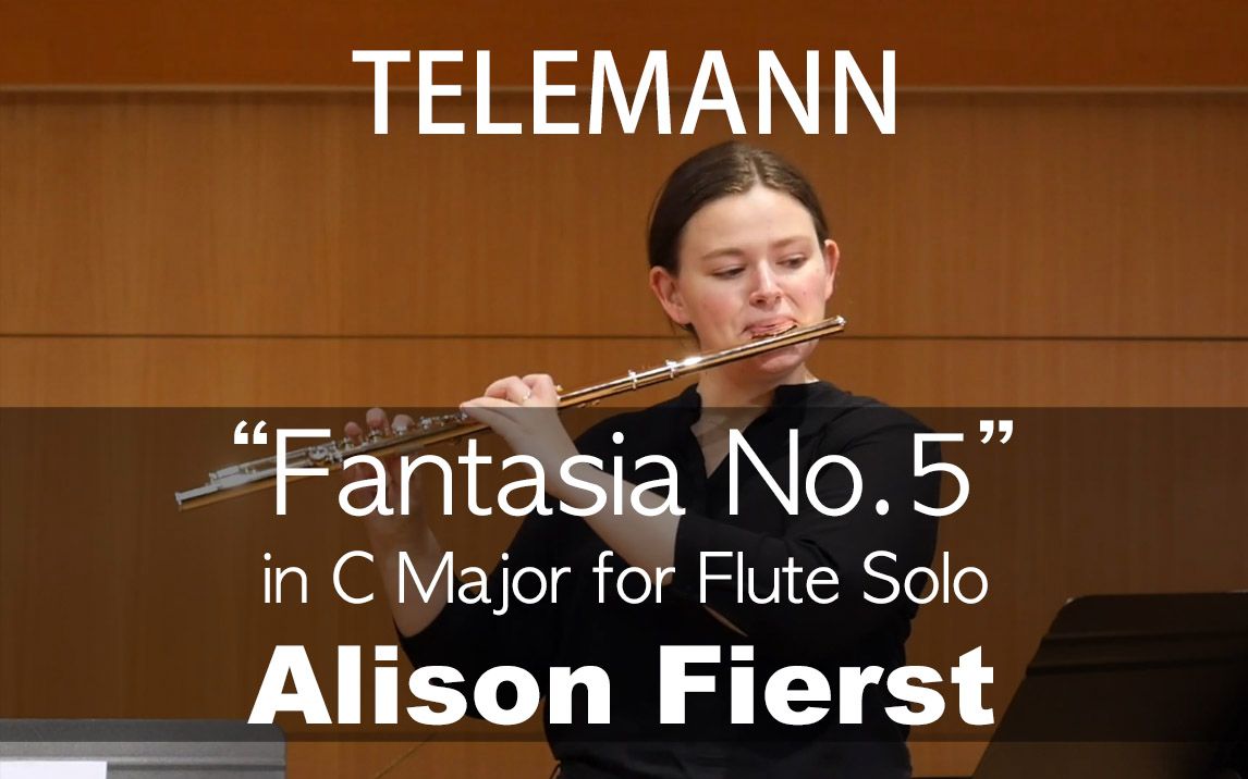 [图]G.P.Telemann___12 Fantasias - No.5 (Alison Fierst)