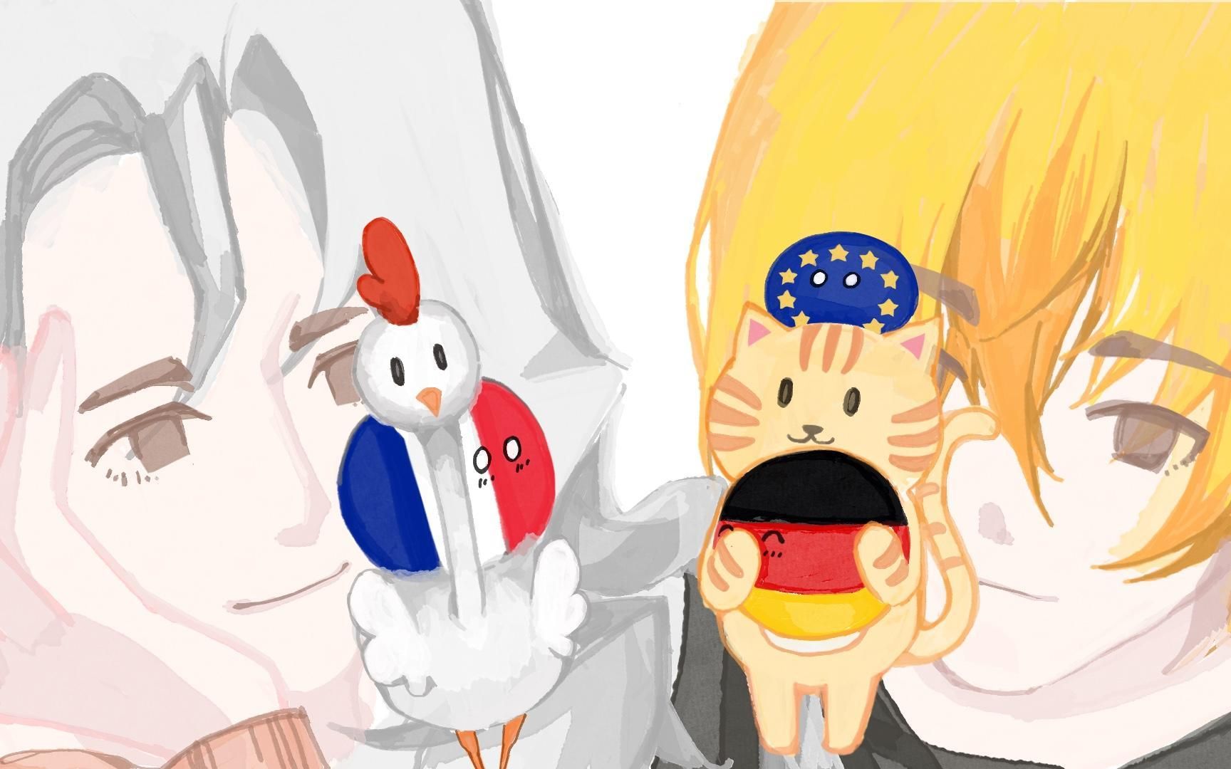 【那兔拟人】德三育儿不忘初心