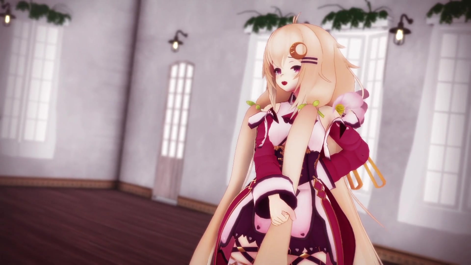 [图]【MMD花騎士】昼咲月见草的恋愛裁判