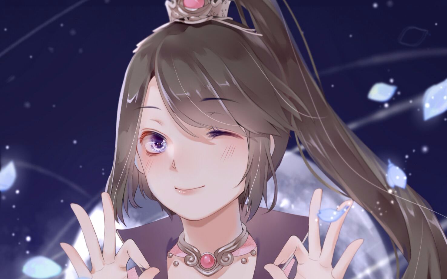 2018b萌应援司空琪画江湖之杯莫停司空琪的恋爱循环