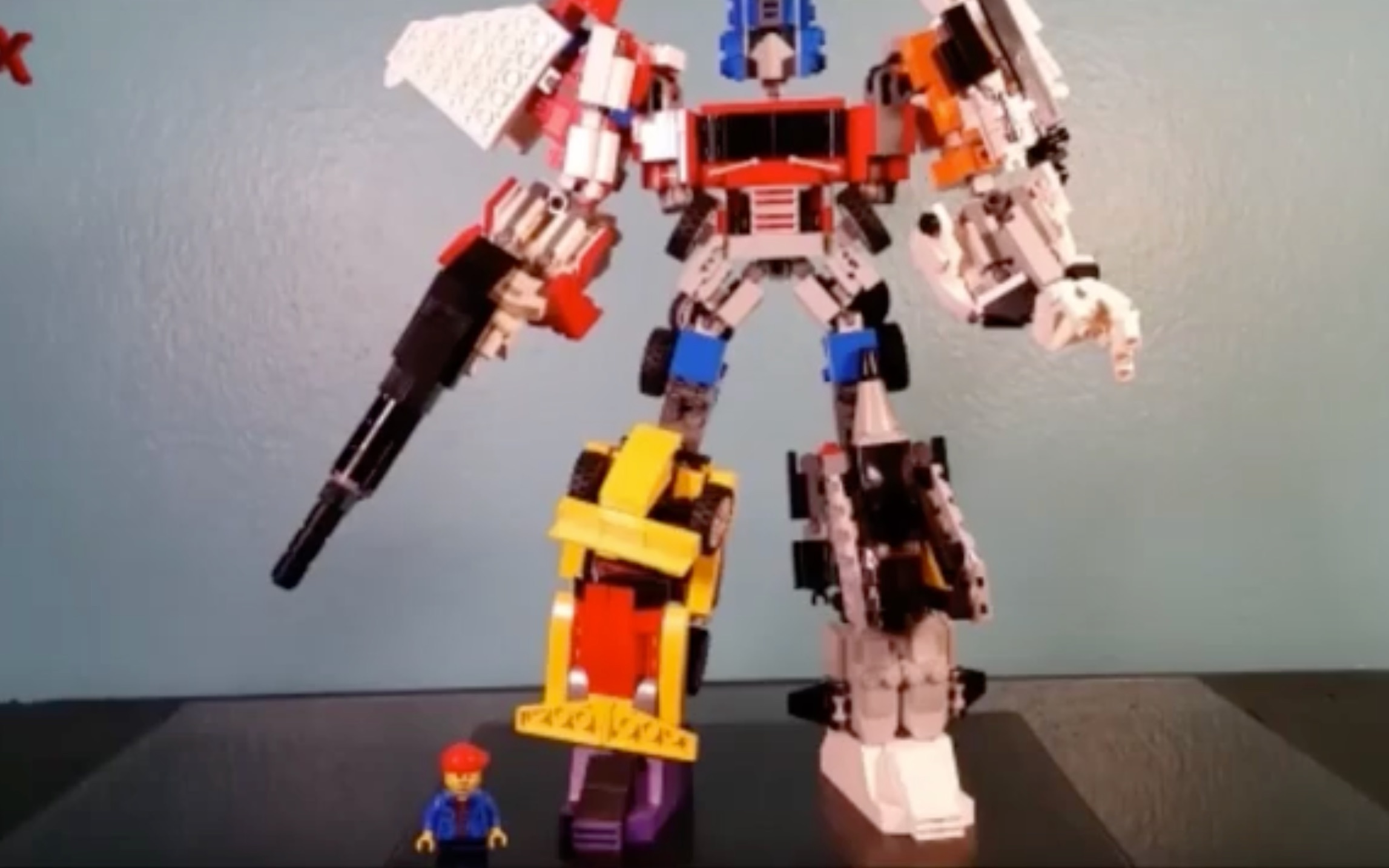 【乐高变形金刚】 擎天巨神