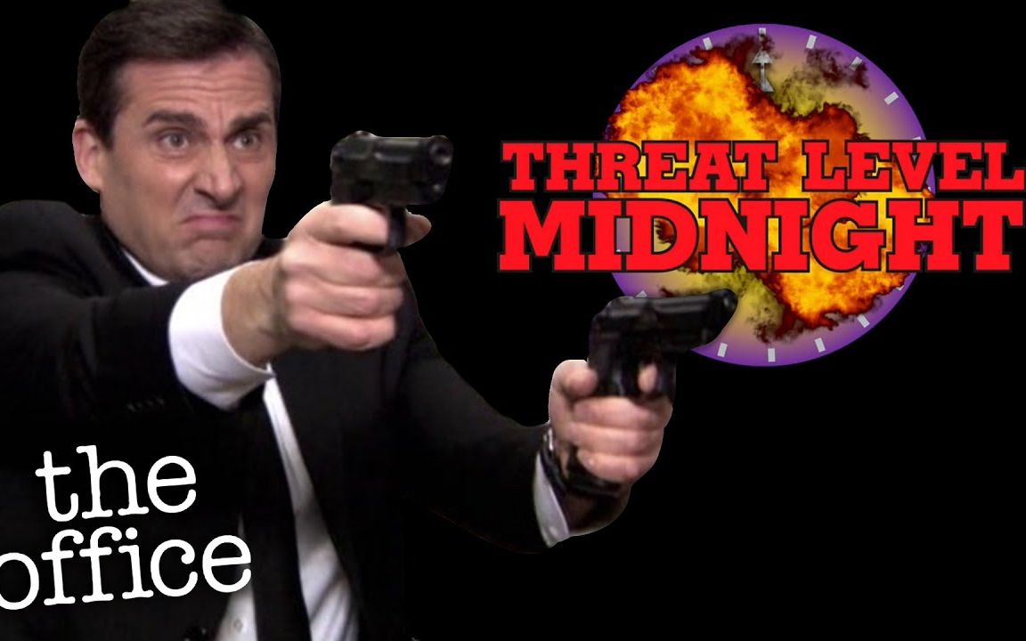 【The Office】大电影《威胁等级:午夜》  Threat Level Midnight 办公室哔哩哔哩bilibili