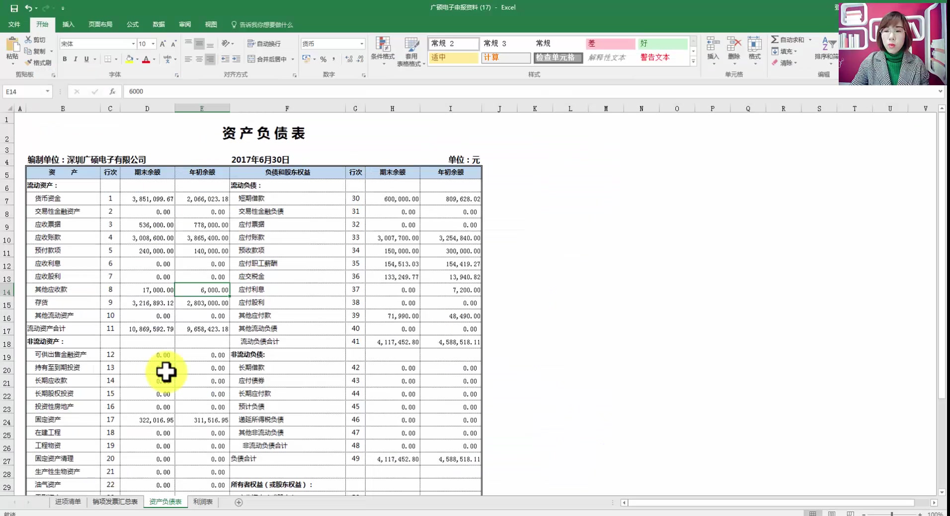 会计报表利润表小型企业会计报表如何制作财务报表哔哩哔哩bilibili