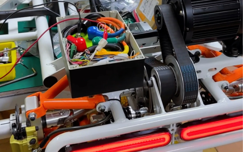 自制卡丁车 来看看卡丁车底盘?低配版小白