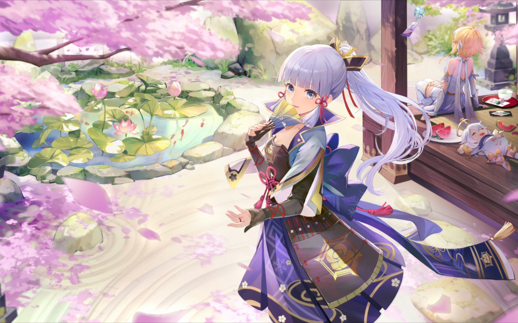 「白鹭公主」 绫华壁纸