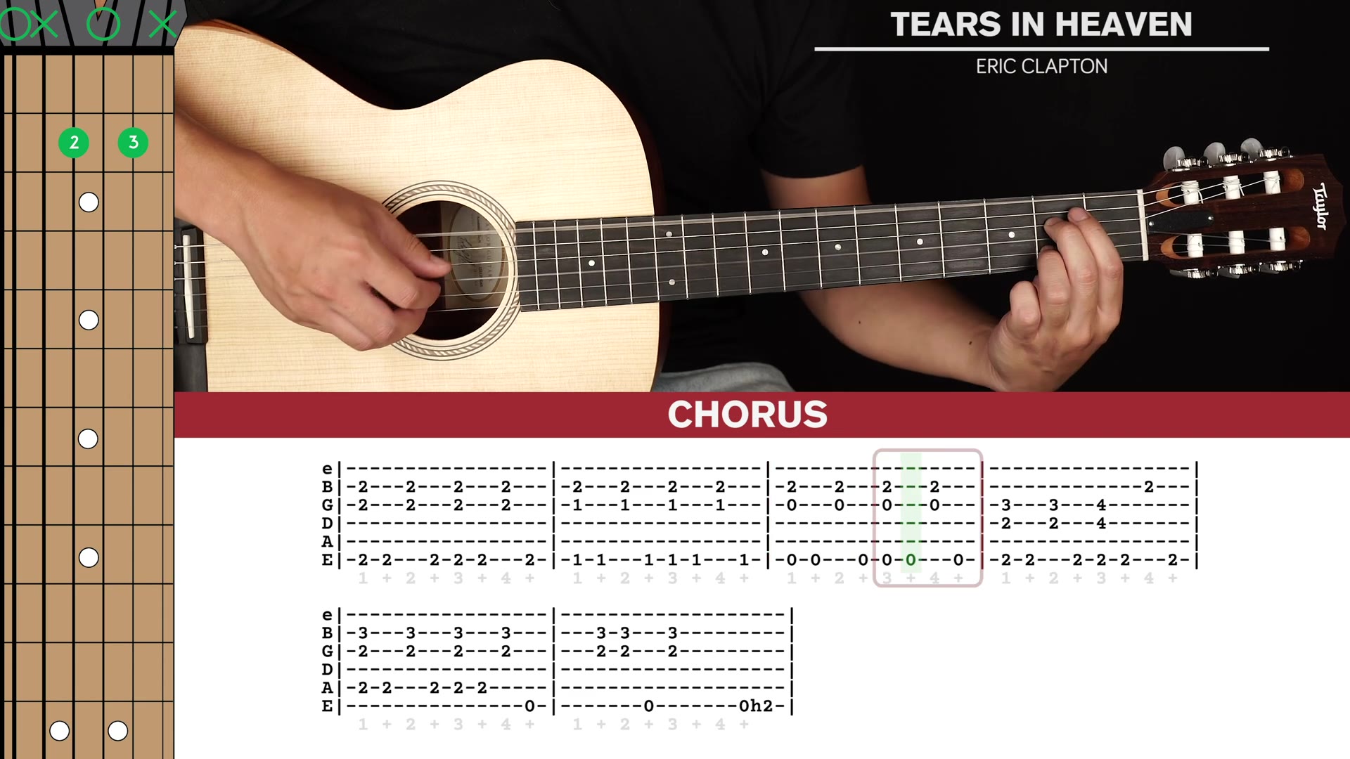 [图]Tears In Heaven Guitar Cover Eric Clapton |Tabs + Chords|