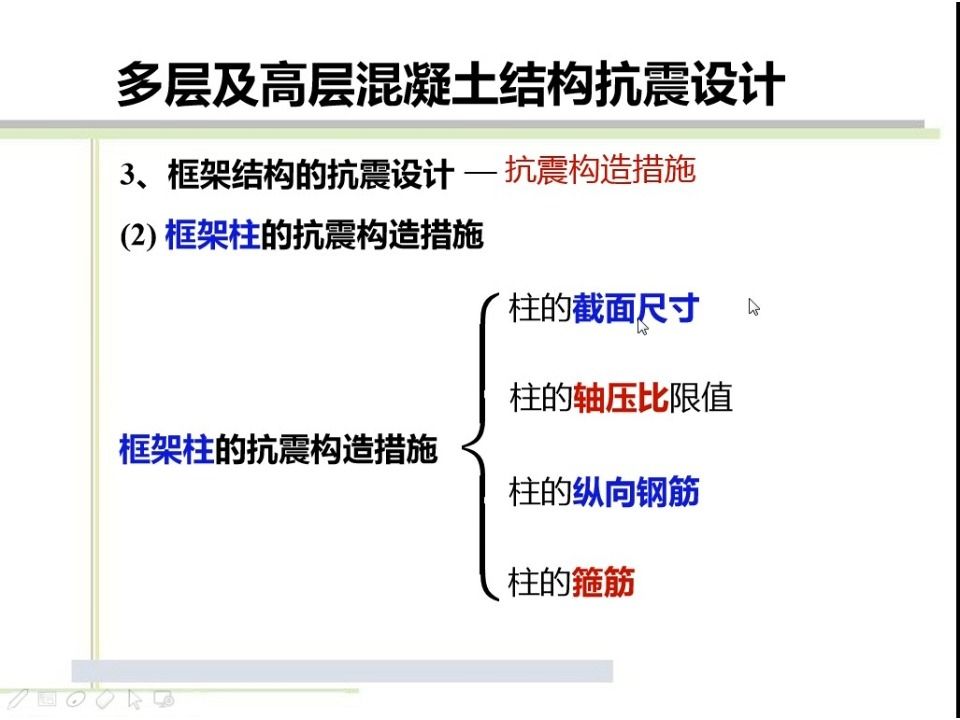 16.2柱的抗震构造措施:截面尺寸、轴压比哔哩哔哩bilibili