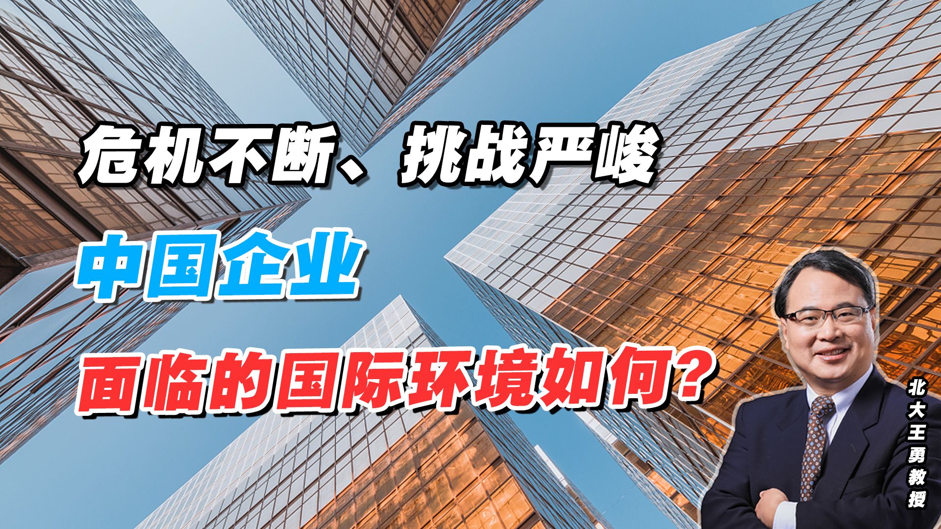 危机不断、挑战严峻?中国企业面临的国际环境如何哔哩哔哩bilibili