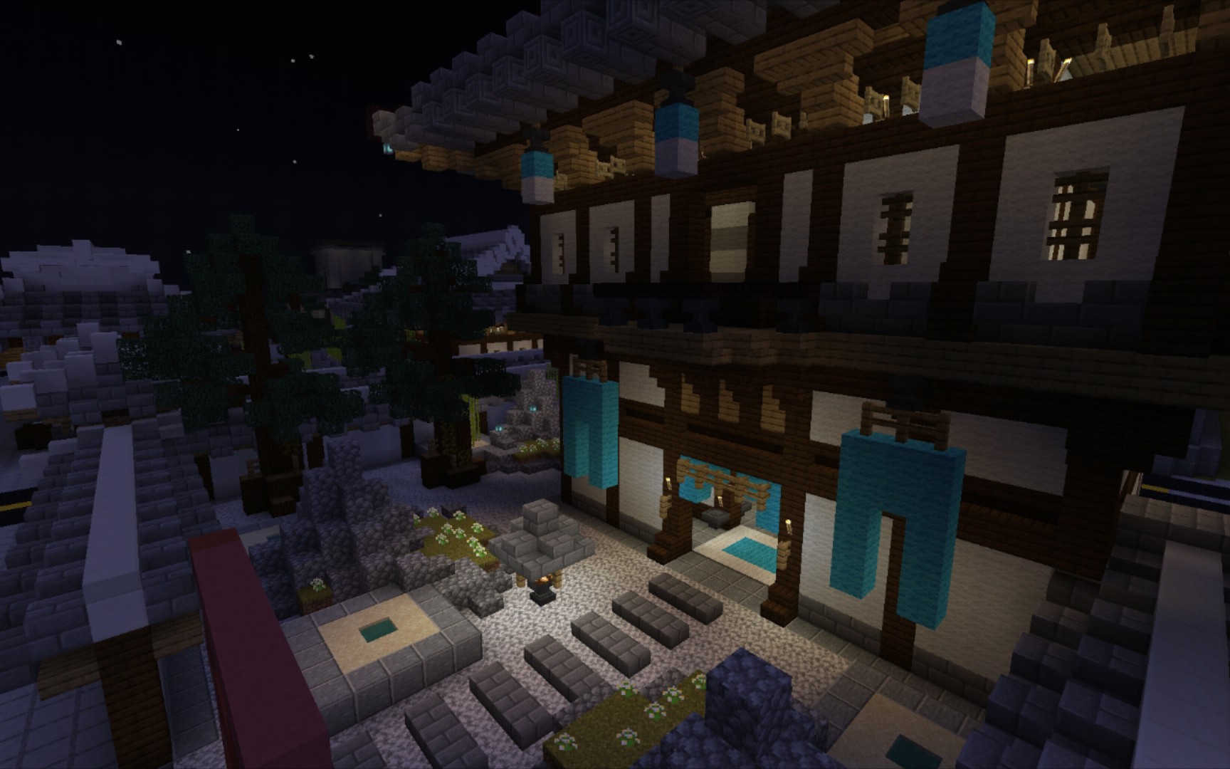 Minecraft 2 复古跨海大桥建设展示 游戏社