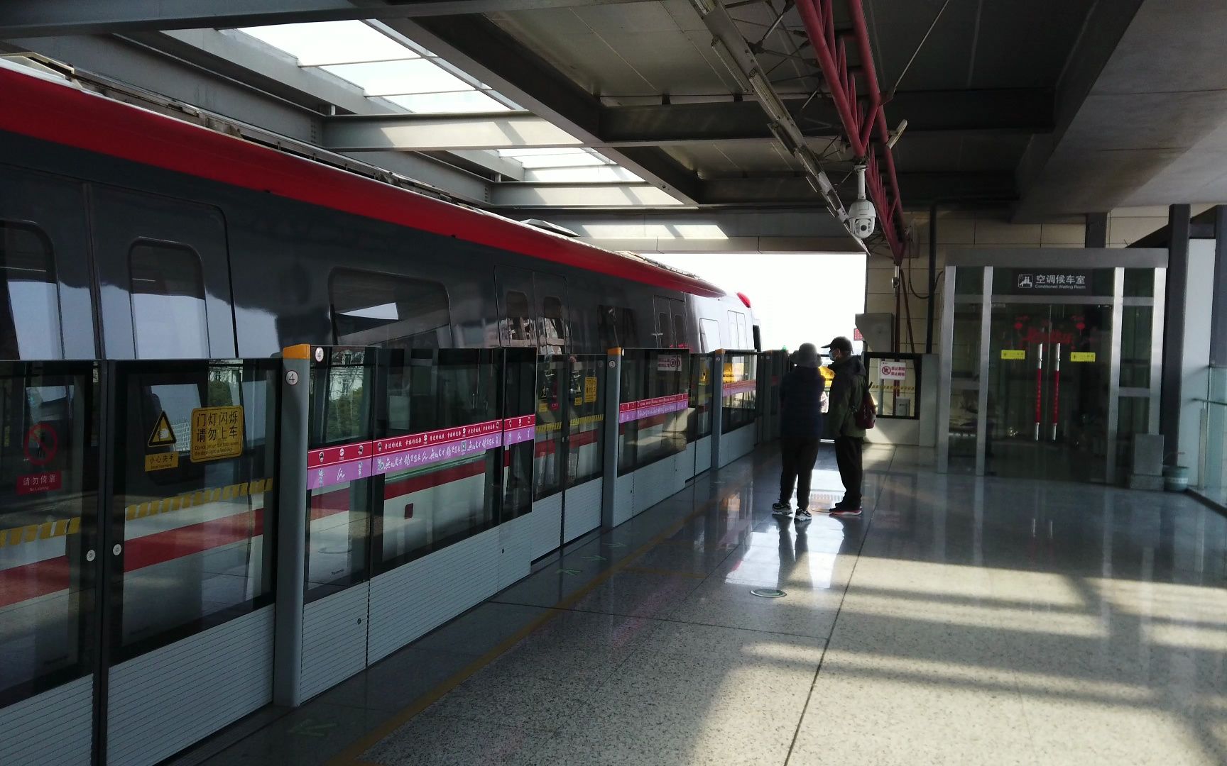 【无锡地铁】在不久的将来即将绝版的1号线北端终点站——堰桥站折返