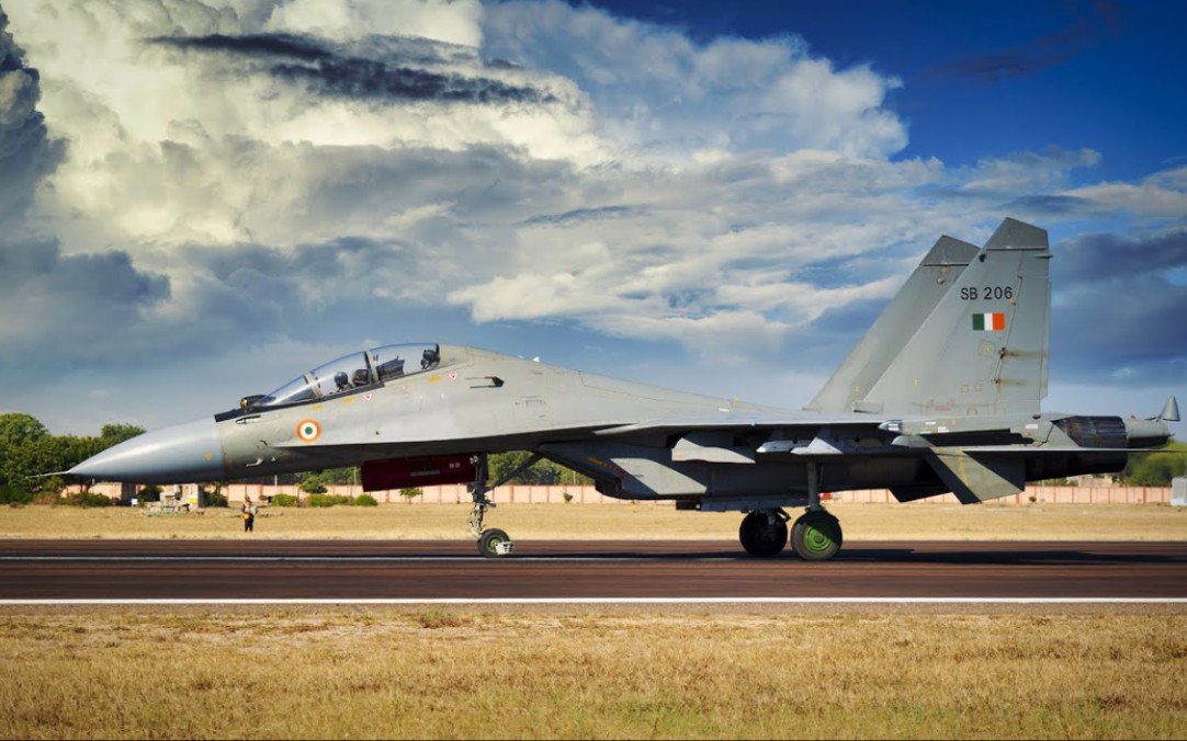 【军事】印度空军苏-30mki"侧卫"重型战斗机