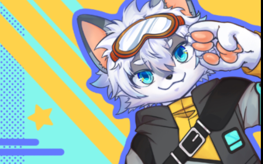 【Furry绘画】一只大可爱突然出现!哔哩哔哩bilibili