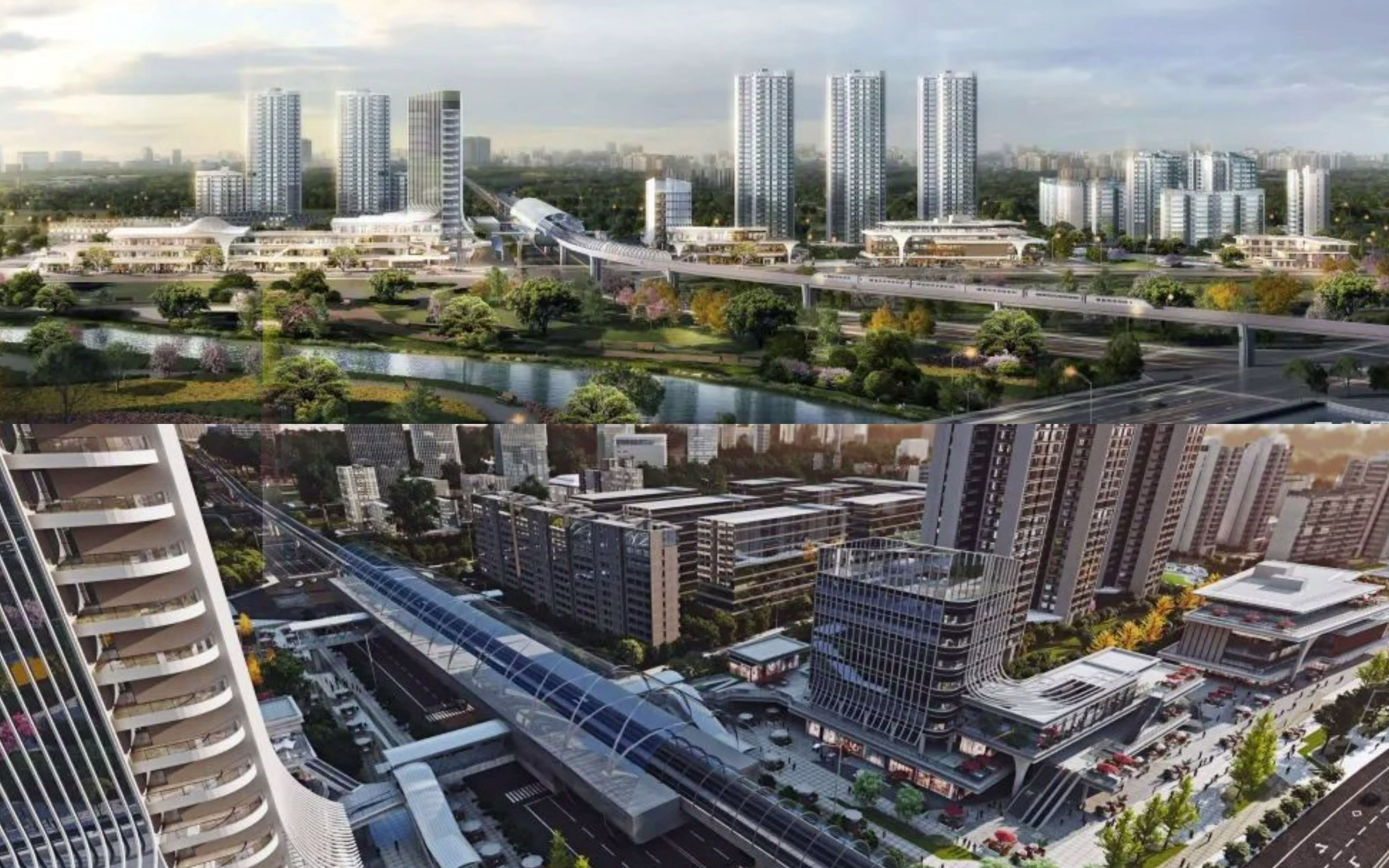 延时成都北部新城新都斑竹园廖家湾tod保利北新时区20211216