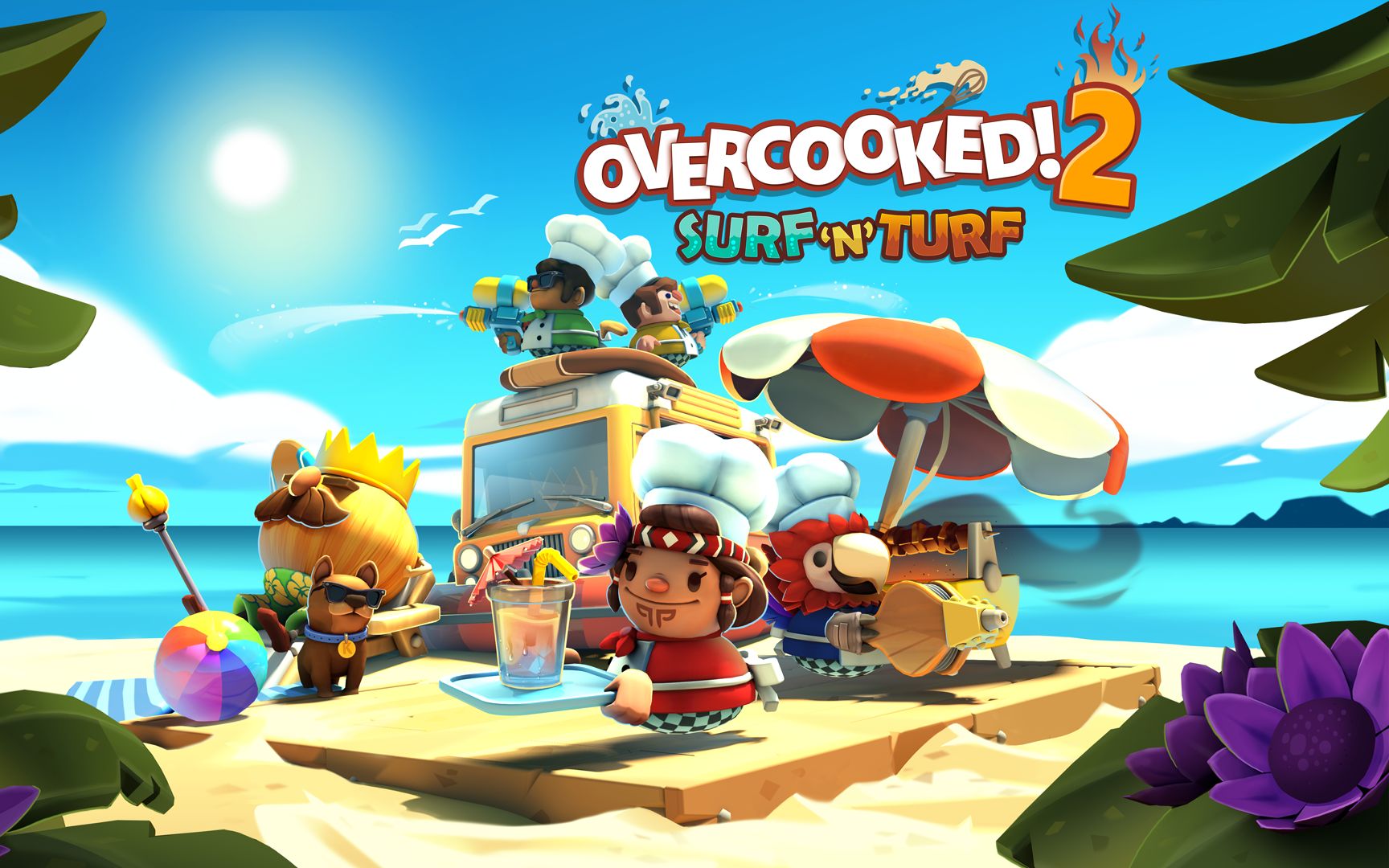 【屠夫和妹子】胡闹厨房2海陆大餐双人四星达成攻略