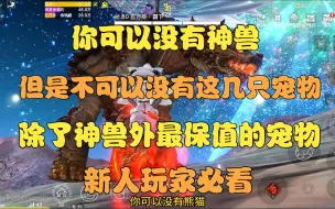 Video herunterladen: 【妄想山海】你可以没有神兽，但是不能没有这几只宠物！新人玩家必看