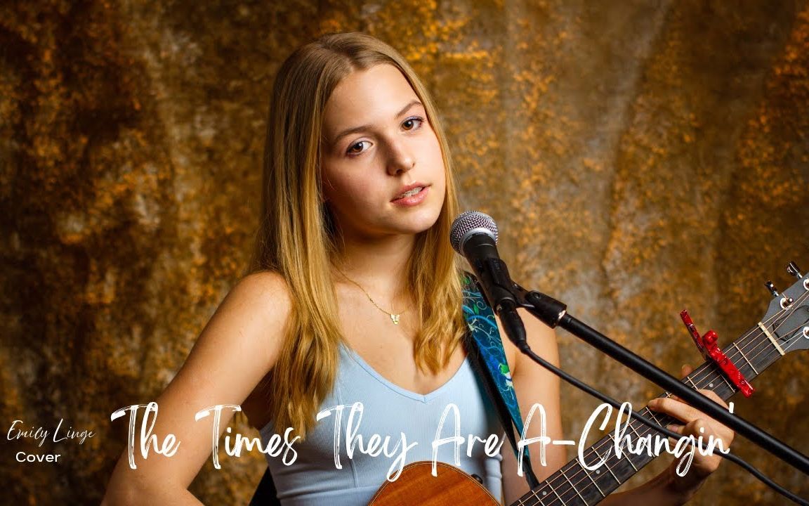 [图]【油管惊艳翻唱】【4K】The Times They Are a-Changin' - Bob Dylan - Cover by Emily Linge