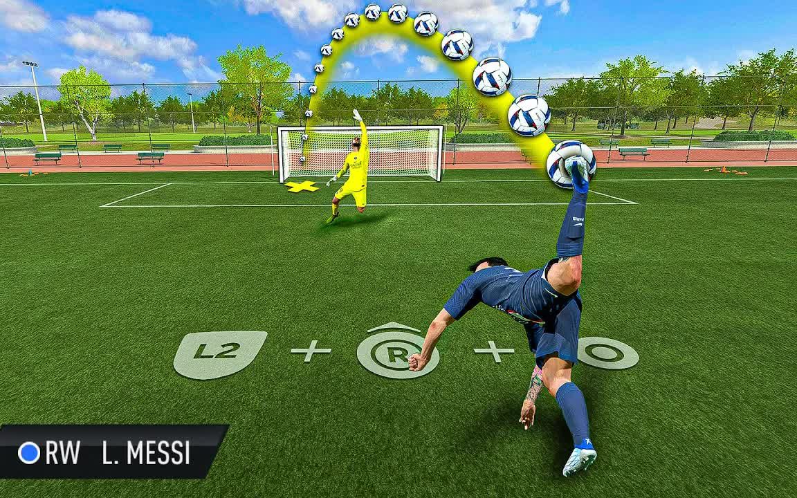 [图]【FIFA23（转载）】 花式动作教学一览 (4k 60fps)